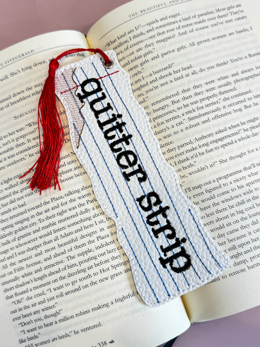 Embroidered Bookmark