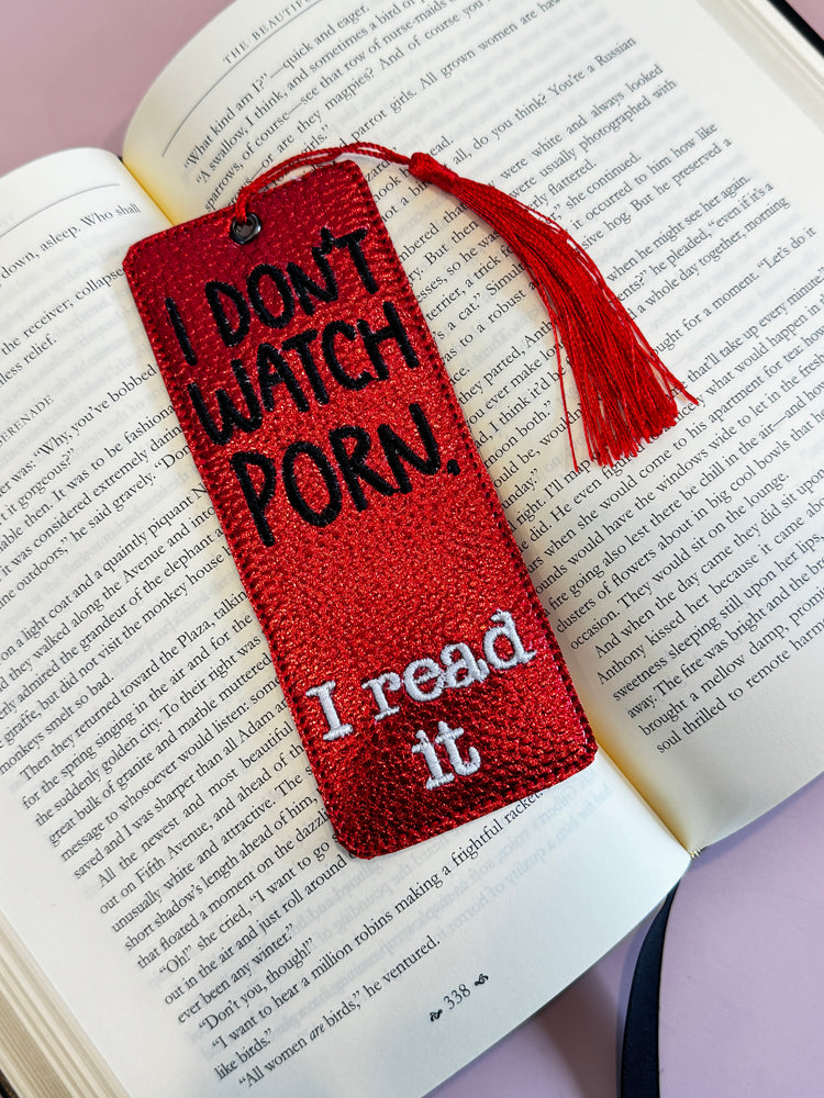 Embroidered Bookmark
