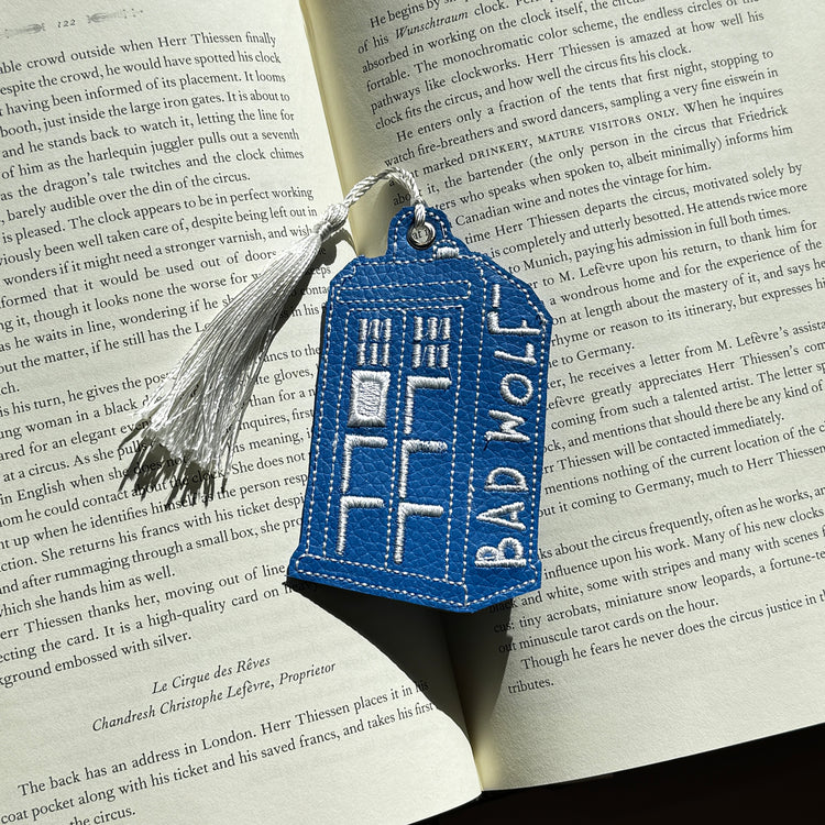 Embroidered Bookmark