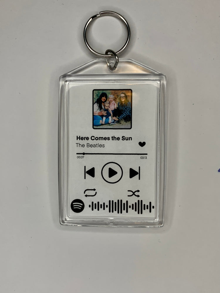Custom Music Player Keychain