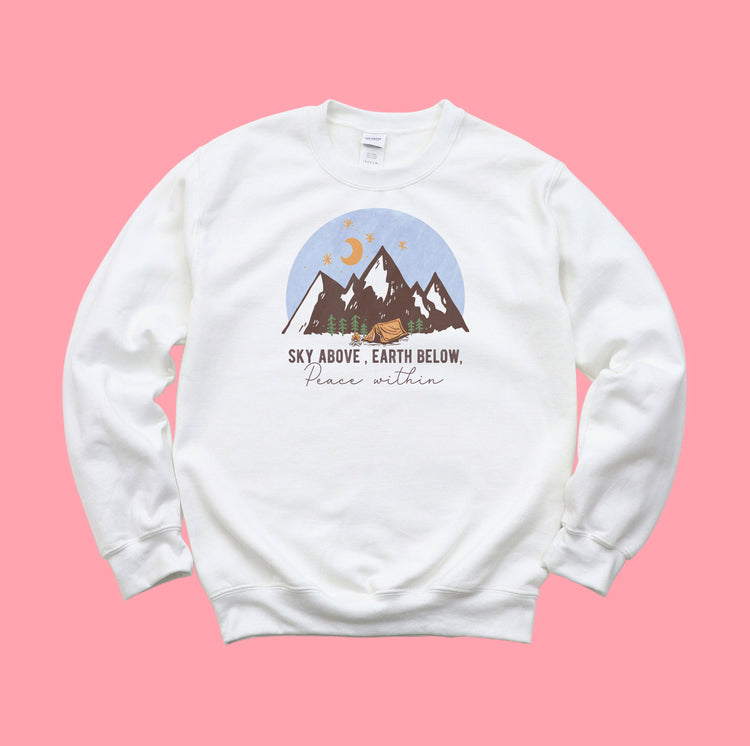 Sky above, Earth Below, Peace within