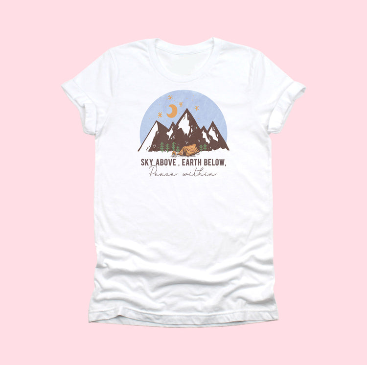 Sky above, Earth Below, Peace within