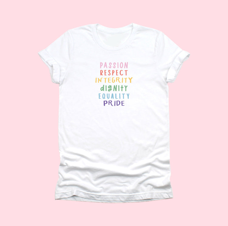 Passion Respect Equality