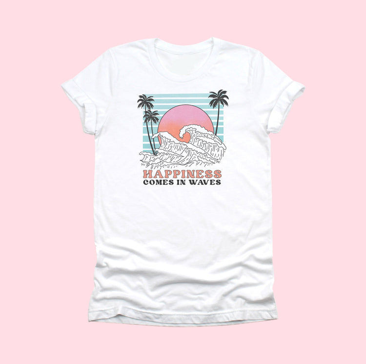 Happiness comes in waves