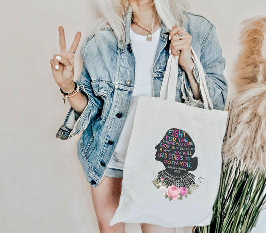 RBG Quote Tote Bag