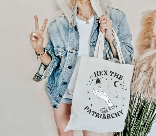 Hex the Patriarchy V1 Tote Bag